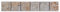 Mosaik Borde Bordüre Vintage Sand 47 mix hell Wand Fliesenspiegel Küche Dusche
