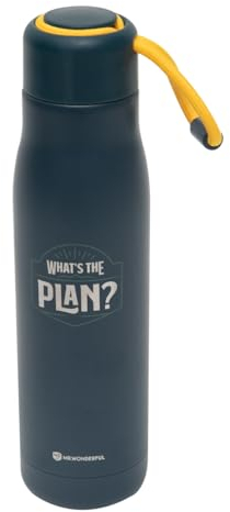 Mr.Wonderful Botella térmica, What’s the plan? 6.9 x 25.8 x 6.9