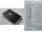 Receveur de douche 70 x 70 cm Vulcano Line Extra Slim noir + cabine de douche 70 x 70 cm haut 200 cm avec ouverture d'angle