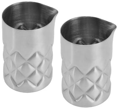Stainless Steel Cocktail Mixing Glass, 2Pcs Bar Mixing Glass Metal Double Wall Mixing Tin Drink Shaker Tin Cocktail Shaker Wine Mixer