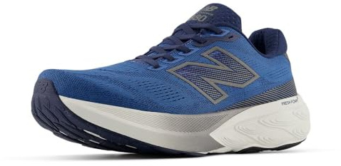 New Balance Men's Fresh Foam X 880 V15 Running Shoe, Sea Stone/Nb Navy/Marmalade, 41.5 EU