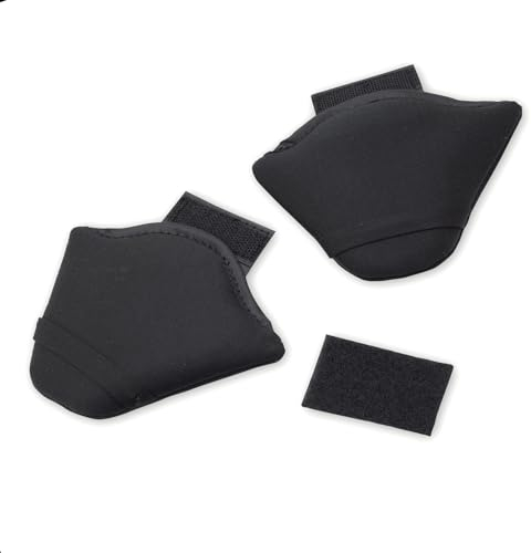 GOOFF Ohrenschützer – passt auf jeden Helm – gegen Windgeräusche – S Pedelec 2.0 Earpads - ansteckbar an den Fahrradhelm – mit großzügigen Klebestreifen – weich an den Ohren