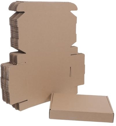 DIYEAH Umzugskartons 25 Stück Versandverpackungskartons Aus Stabiler Pappe Für Transportgüter