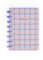 Mr.Wonderful - Cahier A5 - Carreaux bleus et roses