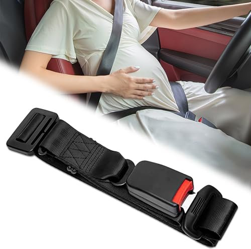 TIVUNORON Ceinture Voiture Grossesse, Ceinture de Sécurité pour des Sièges Maternité, Ceinture Femme Enceinte, Protection du Ventre, Confortable et Sûre, Accessoire pour les Futures Mamans