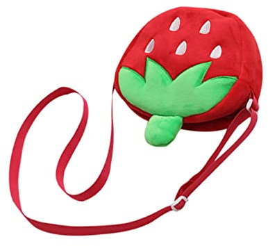 TOGEVAL Niedliche Schultertasche Erdbeere Für Junge Mädchen Kleine Cartoon-umhängetasche Für Reisen Und Einkaufen