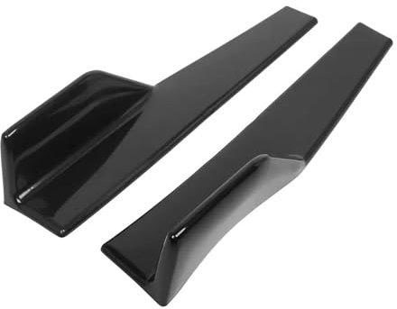 Auto Seitenschweller Für F30 F31 Für 320i 328i 330i 335i 340i 316d 2012-2019 45 Cm Universal Seite Rock Winglet Body Kit Auto Zubehör Auto Seitenschürze(Schwarz)
