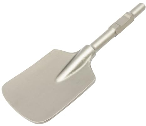 CHIMHOON Burin à pelle, marteau burineur 440 x 135 mm, burin à bêche hexagonal, burin à asphalte, large bêche pour enlever la saleté dure l'argile et le béton en vrac