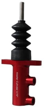 Molla Frizione CRS Accessori per auto Cilindro principale del freno Cilindro principale della pompa della frizione CNC Ricambi auto DISCHI FRIZIONE(0.75inch Red)