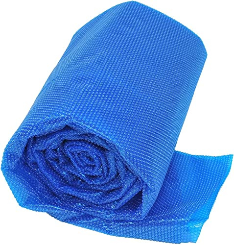 Couverture de Piscine rectangulaire, Couverture de Piscine d'été extérieure Pliable Bleue, adaptée à la Largeur de la Piscine : 1m/2m/3m/4m(1.5x2m(5ftx6.6ft))