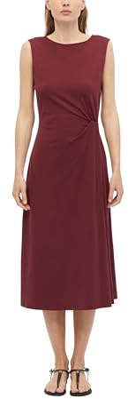 s.Oliver Jersey-Kleid mit Taillendrapierung