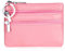 Fueerton Femmes en Cuir véritable Portefeuille Porte-Monnaie (Rose)