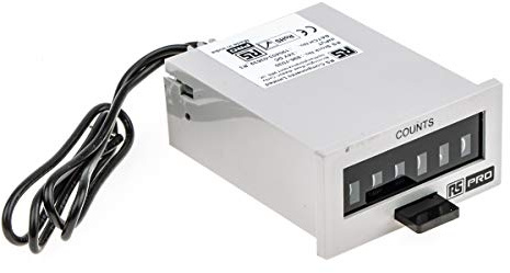 RS PRO Impulszähler Zähler Mechanisch Manuell 6-stellig 24V dc, Impuls, max. 10 Hz
