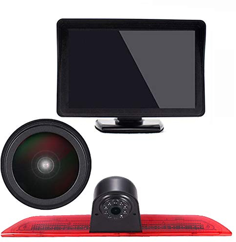 1280 x 720 Pixels Auto Top Mount Brake Bremsleuchte Kamera Bremslicht Rückfahrkamera für Ford Transit Tourneo Custom Jumbo Kasten V363 F150 F250 F350 V636 MK8 2012-2020+7 Auto Reverse Screen