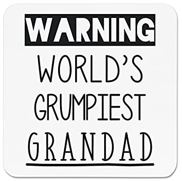 Warning World's Grumpiest Grandad Fridge Magnet