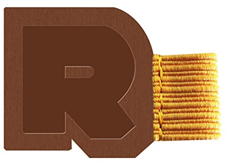 Rhodia 194183C Stiftehalter Stiftschlaufe selbstklebend 4x3cm Kupfer