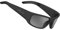 OhO Bluetooth Sunglasses,Voice Control and Open Ear Style Smart Glasses Listen Music and Calls with Volume UP and Down,Sport Audio Glasses IP44 Waterproof,T8 PRO BLACK