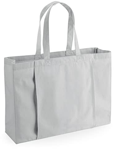 Westford Mill W818 EarthAware® Organic Yoga Tote - Light Grey