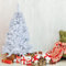 NONMON 7 ft Christmas Tree with Sturdy Metal Stand Realistic White PVC Tips, 2.1 m Artificial Tree Easy Assembly for Xmas Indoor Home Office Outdoor Party Decoration