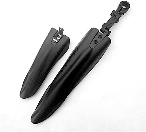 Ghulumn Schwarz Mountainbike Straße Fahrrad Reifen Hinten Vorne Kotflügel Set Guard Große Fliegende Fisch