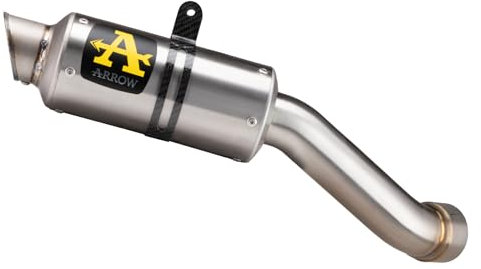 ARROW GP2 SILENCERS KIT KAWASAKI Z900 '20 HOMOL. GP2 TITANIUM EXHAUST WITH WELDED LINKPIPE FOR ORIGIN.OR ARROW COLLECTORS