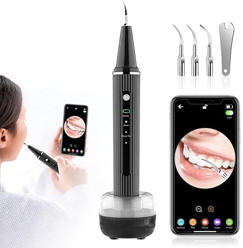 kit Detartrage dents | Visuel Brosse à dents | accessoires pour hydropulseurs et irrigateurs - dentaire nettoyage à3 vitesse Idéal pour détartrage dentaire et haleine fraiche.pour hygiene dentaire.