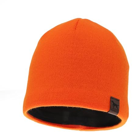 Generisch Herren Jagdmütze Winddicht Maskierung Strickmütze Angeln Jagd Sport Orange