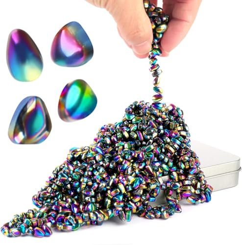 Magnete Bunt Steine 610Pcs Fidget Toys Geschenk Teenager Magnetsteine Spiel Anti Stress Autismus Spielzeug Erwachsene Coole Sachen Geschenke für Jugendliche Jungs Mädchen 11 12 13 14 15
