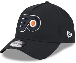 New Era Philadelphia Flyers NHL Injection Schwarz Verstellbare 9Forty A-Frame Cap - One-Size