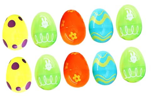 TOYANDONA 24stücke Eierschalen-ostereier-deko Festtagsdeko Partyzubehör Dekorative Osterornamente Bastelmaterial Zufällige Farben