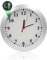 LILICAM Hidden Camera Wall Clock, No WiFi, 1080P HD Spy Camera with Motion Detection Loop Recording, Security Camera for Home Office Surveillence