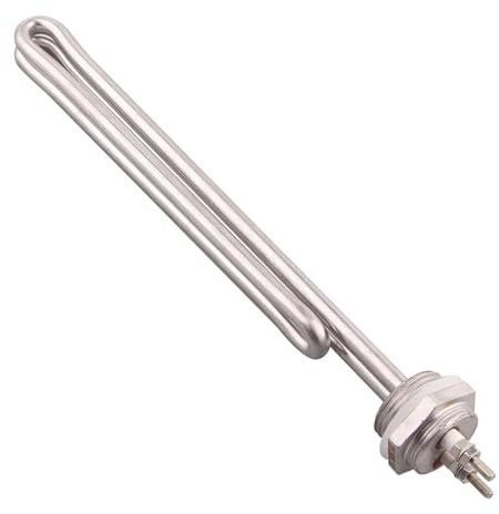 1 stück Warmwasserbereiter Mit 1 Gewinde 220 v Elektrische Immersion Wasser Foldback SUS304 Rohrheizkörper 1,5/2,5/3,5/4,5/5,5 kw(2,3.5KW)