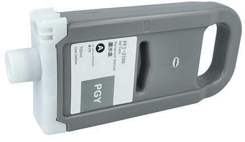 vhbw Tintenpatrone Photo Grau kompatibel mit Canon Imageprograf GP2600S, GP-6600S, GP-4600S Drucker (kompatibel, 700ml)
