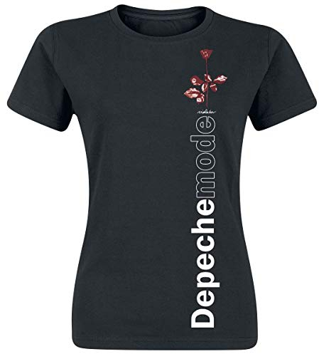Depeche Mode Violator Side Rose Frauen T-Shirt schwarz XL 100% Baumwolle Band-Merch, Bands