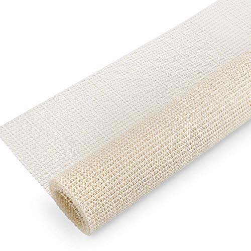 HEQUN Base Antideslizante para Alfombra, protección Resistente contra resbalones, PVC (80x180cm), Color Mármol, Adecuado para Parqué o Baldosas