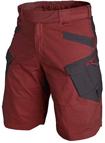 Helikon-Tex Urban Tactical Shorts 11 - Ripstop Polycotton, mens, CRIMSON SKY/ASH GREY, XXXXL/Regular