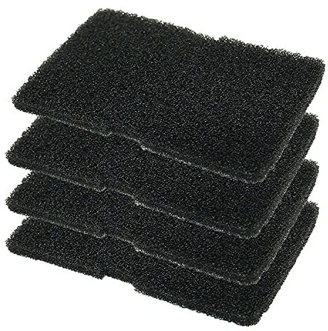 4x Schwammfilter Filtermatte für Wärmepumpentrockner 2964840100 Beko DPS7405 DPU7304 DPU7305 DPU7306, Blomberg Elektra Bregenz TKF 1350 7340 7350 7459 7449 7451 7459, 245 x 158mm