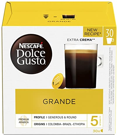 DOLCE GUSTO - 30 Capsules Nescafé Grande - ( Lot De 3 )