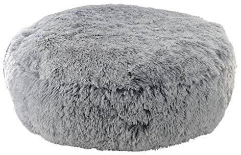 Nobby 61767 Komfortkissen rund NURU grau; Ø 80 x 18 cm