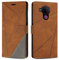 SONWO Etui Coque pour Nokia 5.4, Protection Housse en Cuir PU Portefeuille Livre pour Nokia 5.4, Emplacements Cartes, Marron