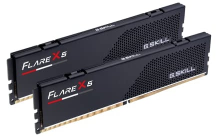 G.SKILL Flare X5 Series (AMD Expo) 32GB (2X 16GB) 288-Pin SDRAM DDR5 6000 CL36-36-36-96 1, 35V Dual Channel Desktop Memory F5-6000J3636F16GX2-FX5 (matt Schwarz)
