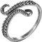 UTHTY 925 Sterling Silber Octopus Tentakelringe, Offene Ringe for Frauen Hochzeitsschmuck for Frauen