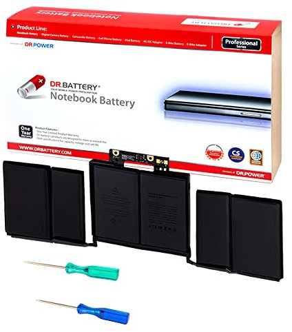 DR. BATTERY A1989 A2251 A1964 Laptop Battery Compatible with Apple MacBook Pro 13 inch Mid 2018 Mid 2019 Mid 2020 EMC 3214 3358 3348 BTO/CTO Touch Bar MR9Q2LL/A MR9R2LL/A MR9T2LL/A MR9U2LL/A [11.41V]