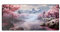 XXL PROPADS Premium Gaming Mousepad im Kirschblütendesign gedruckt in Hamburg - Gaming-Mauspad, rutschfestes Gummi, Starke Umkettelung, einfach zu reinigen