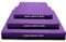 Kosiproducts Gymnastics Non Slip Crash Mat for Tumbling Landing Gym Training exercise, Bouncy Castle Large (120cm x 90cm) Purple