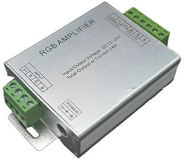 FWFDTQBSP 12V-24V LED-Verstärker, LED-Signalverstärker, RGB-Signalverstärker, bunter Lichtstreifenverstärker(24A RGB)