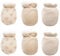 TUONYIS 3 Paar Baby Fäustling Handschuhe, Weich Baumwoll Babyfäustlinge Winter Warme Handschuhe Neugeboren Fausthandschuhe Wolle Gefüttert Handschuhe für 0-12 Monate Baby Jungen Mädchen (Braun)