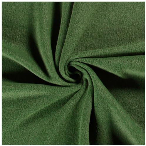 Fleecestoff Vliesstoff Fleece Stoff 50 Farben Zuschnitt ab 0,5m Meterware am Stück, Farbe:pistazie