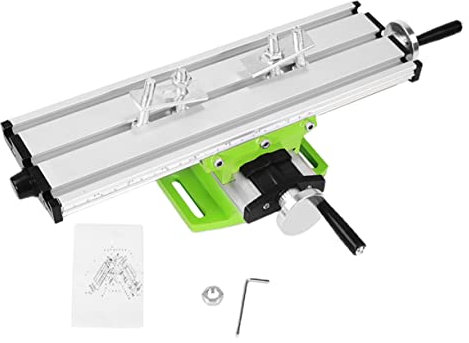 jojofuny Platzsparender Fräsmaschinentisch Stabile Konstruktion Vormontiert Schiebetisch