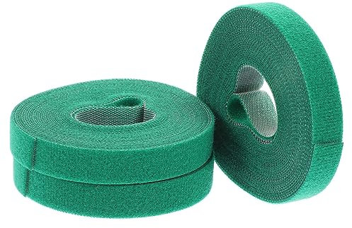 Happyyami 3stücke Pflanzband Gartenbinder Stretch-Bindeband Verstellbarer Binder Rankenstützbinder Blumenstammstützbinder Wiederverwendbares Gartenband Für Klettern Pflanzen
